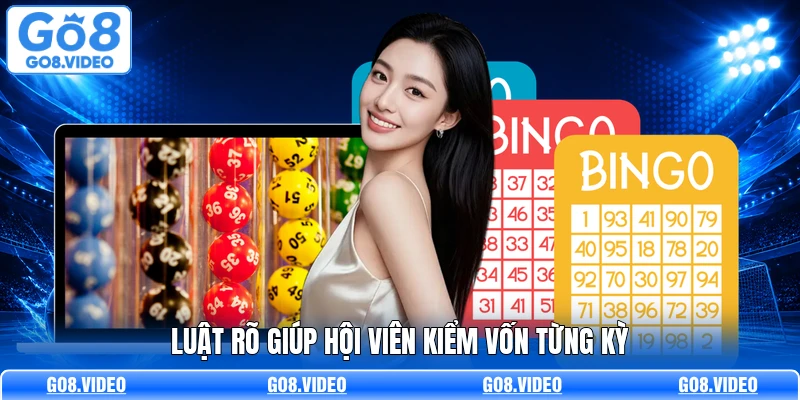 Luật rõ giúp hội viên kiểm vốn từng kỳ